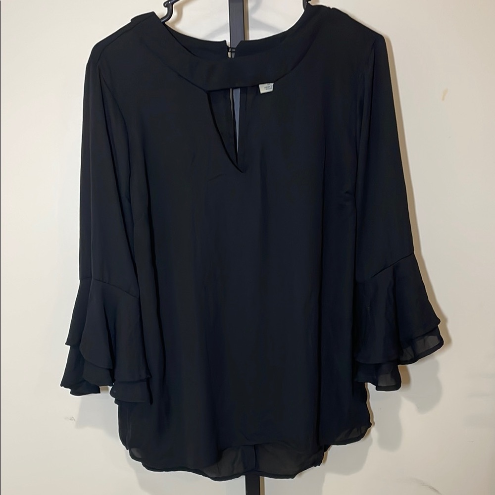 Wishful Park Blouse with Bell Sleeves